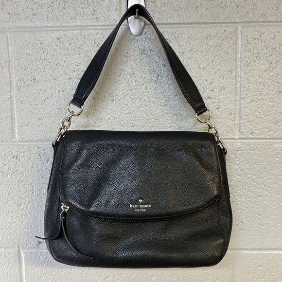 Kate Spade Devin Cobble Hill Black Crossbody/Handbag - Picture 2 of 10